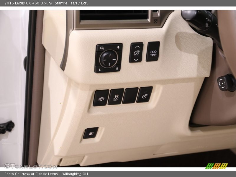 Controls of 2016 GX 460 Luxury