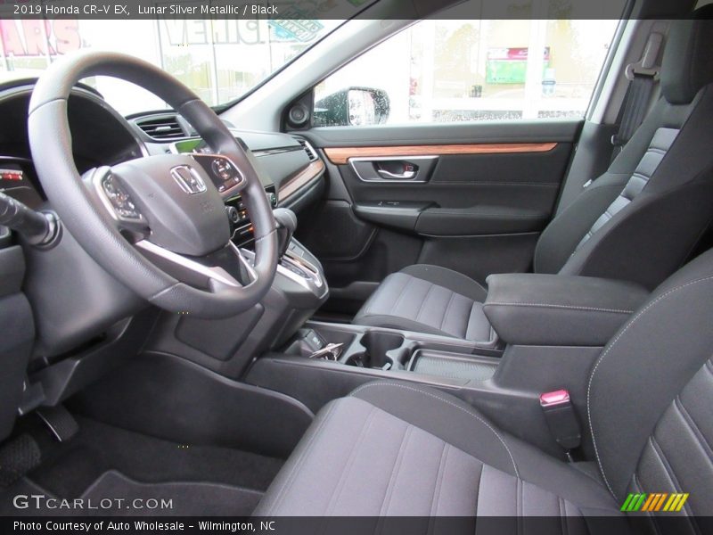 Lunar Silver Metallic / Black 2019 Honda CR-V EX