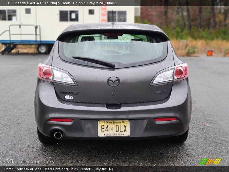 Dolphin Gray Mica / Black 2012 Mazda MAZDA3 i Touring 5 Door