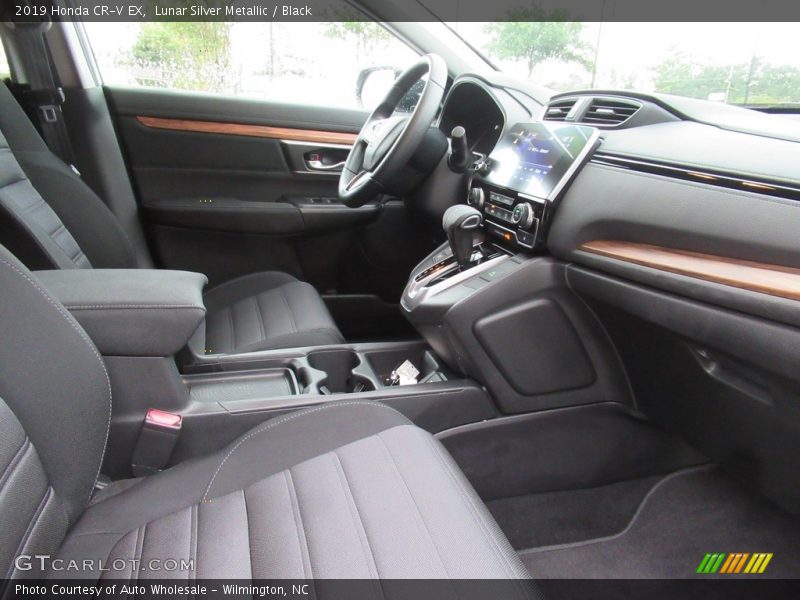 Lunar Silver Metallic / Black 2019 Honda CR-V EX