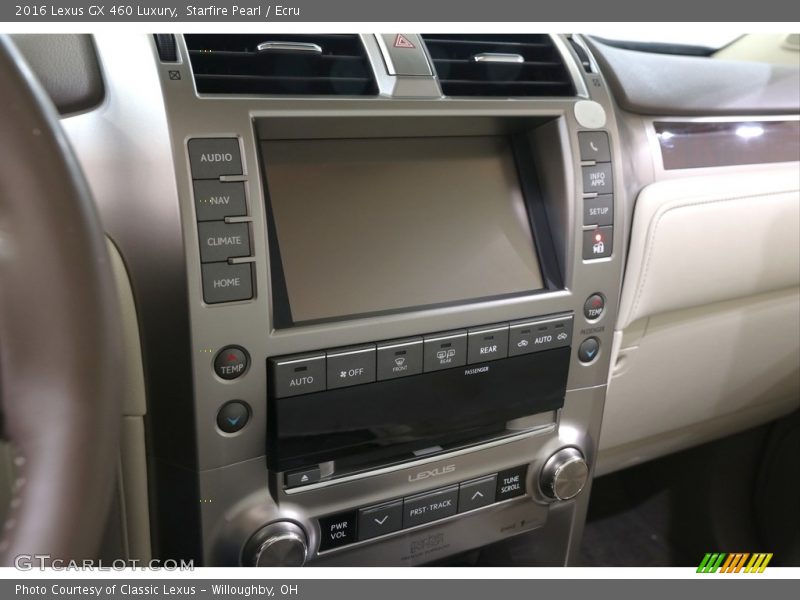 Controls of 2016 GX 460 Luxury