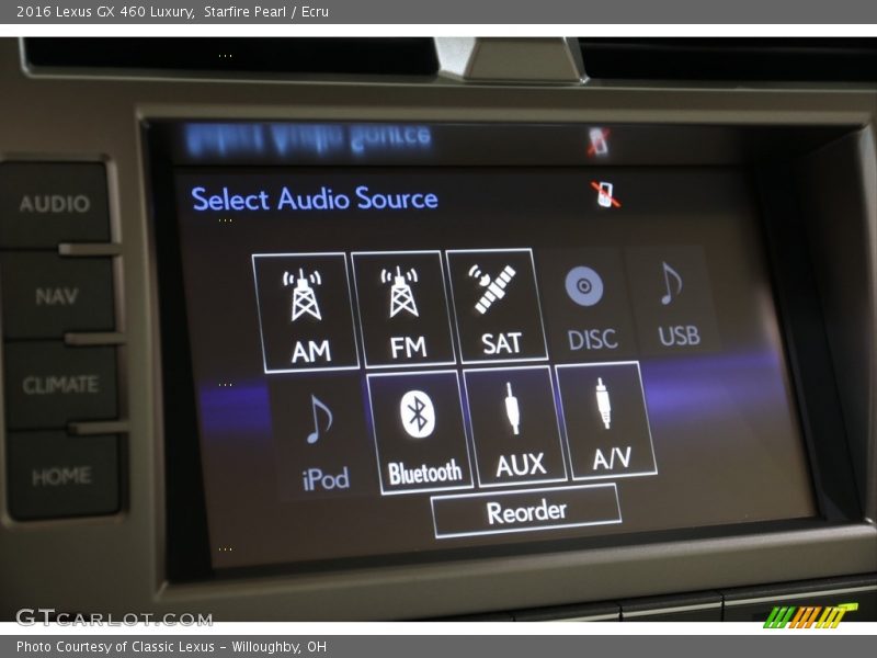 Audio System of 2016 GX 460 Luxury