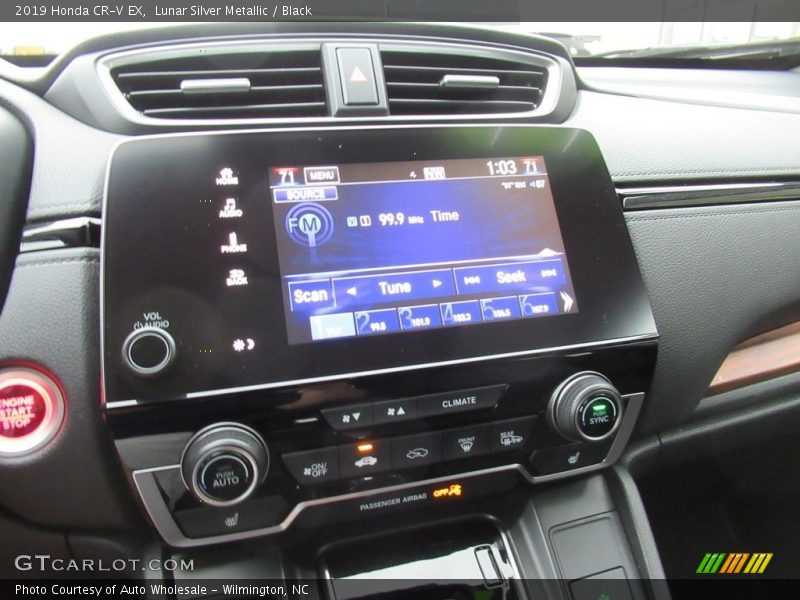 Lunar Silver Metallic / Black 2019 Honda CR-V EX