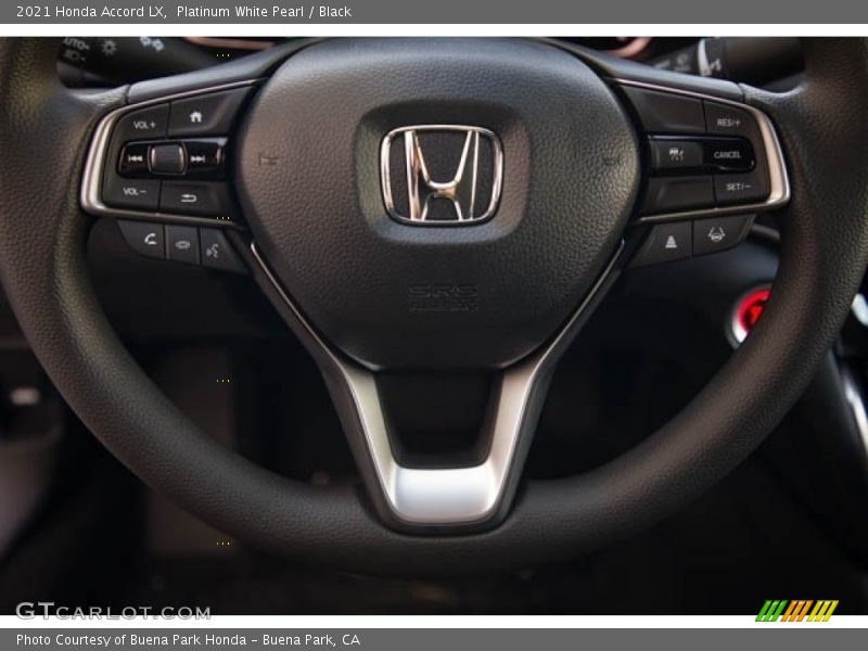  2021 Accord LX Steering Wheel