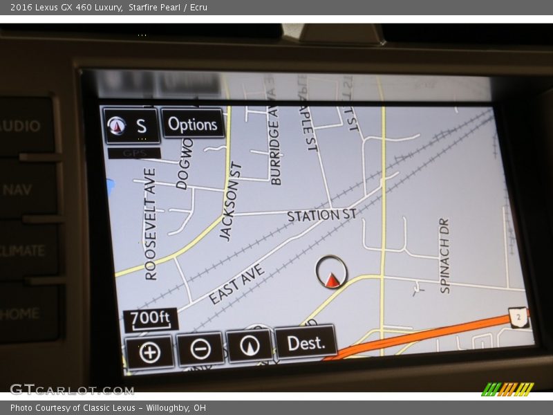 Navigation of 2016 GX 460 Luxury