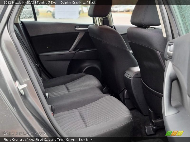 Dolphin Gray Mica / Black 2012 Mazda MAZDA3 i Touring 5 Door