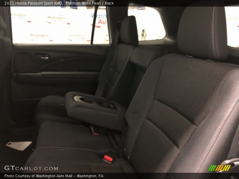 Platinum White Pearl / Black 2021 Honda Passport Sport AWD