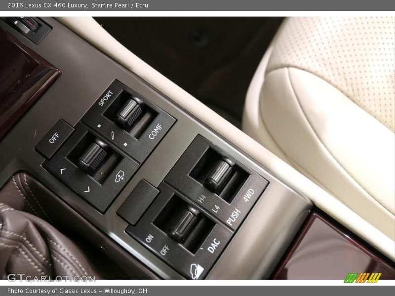 Controls of 2016 GX 460 Luxury