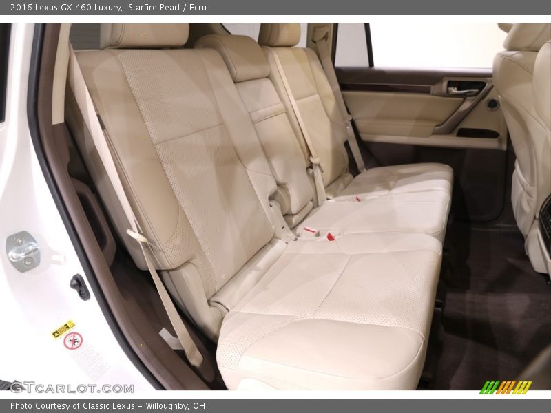 Rear Seat of 2016 GX 460 Luxury
