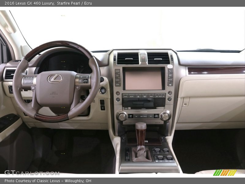Dashboard of 2016 GX 460 Luxury