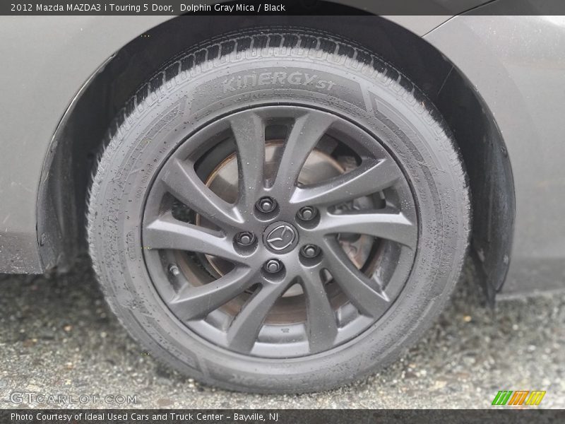 Dolphin Gray Mica / Black 2012 Mazda MAZDA3 i Touring 5 Door