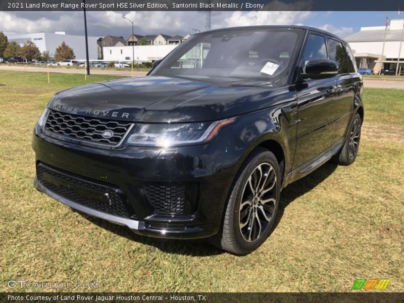 Santorini Black Metallic / Ebony 2021 Land Rover Range Rover Sport HSE Silver Edition