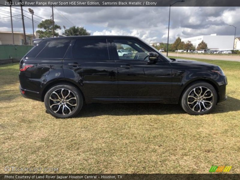 Santorini Black Metallic / Ebony 2021 Land Rover Range Rover Sport HSE Silver Edition