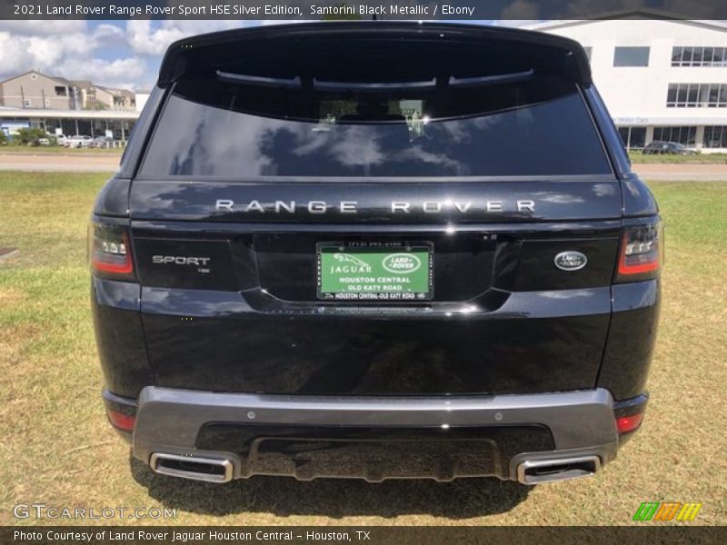 Santorini Black Metallic / Ebony 2021 Land Rover Range Rover Sport HSE Silver Edition