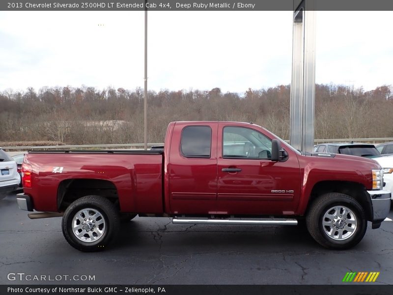 Deep Ruby Metallic / Ebony 2013 Chevrolet Silverado 2500HD LT Extended Cab 4x4