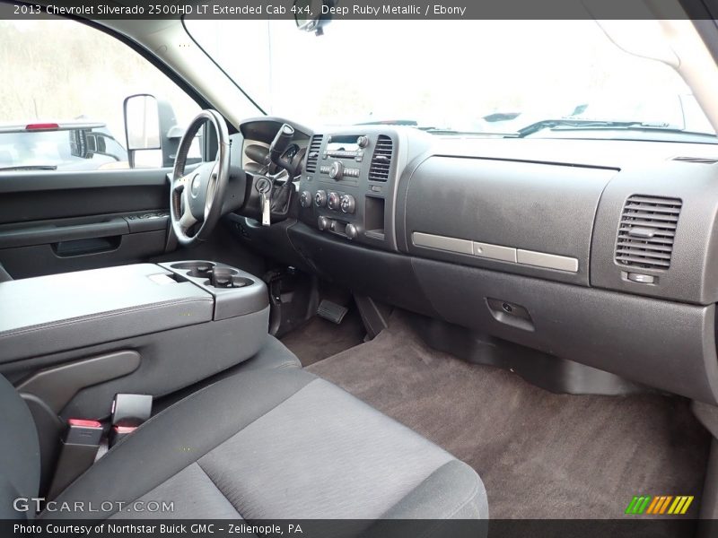 Deep Ruby Metallic / Ebony 2013 Chevrolet Silverado 2500HD LT Extended Cab 4x4