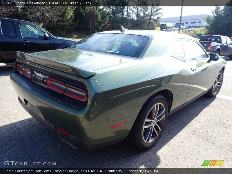 F8 Green / Black 2018 Dodge Challenger GT AWD