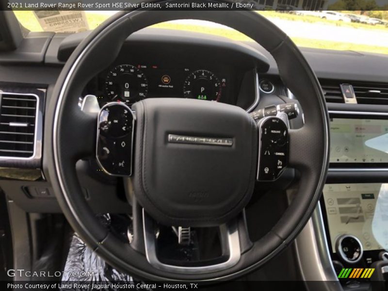 Santorini Black Metallic / Ebony 2021 Land Rover Range Rover Sport HSE Silver Edition