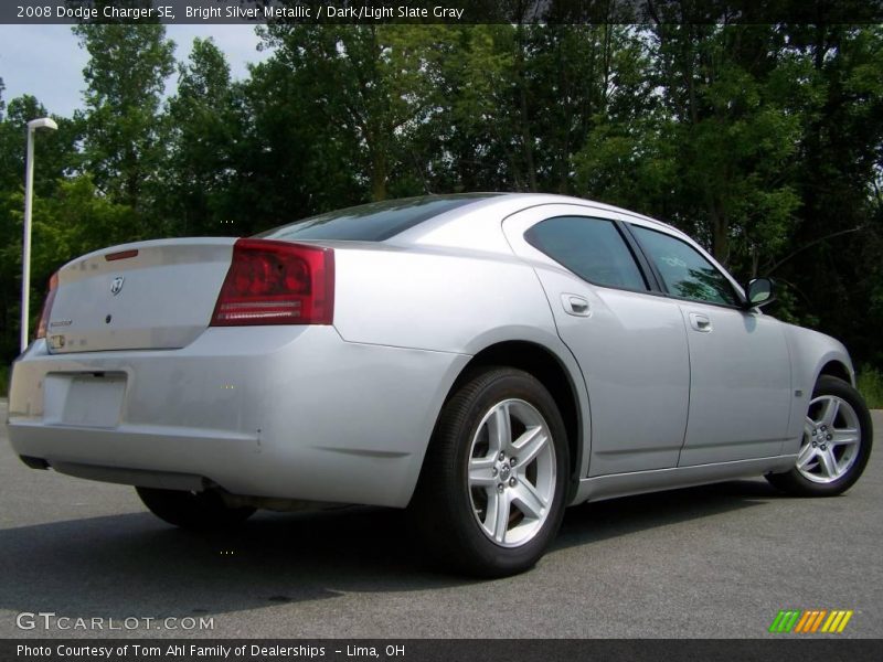 Bright Silver Metallic / Dark/Light Slate Gray 2008 Dodge Charger SE