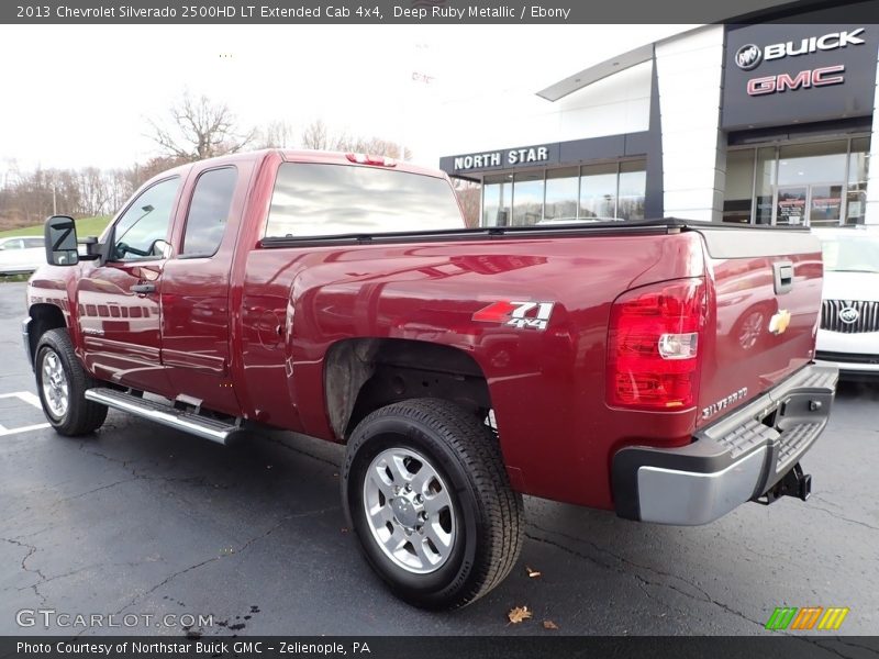 Deep Ruby Metallic / Ebony 2013 Chevrolet Silverado 2500HD LT Extended Cab 4x4