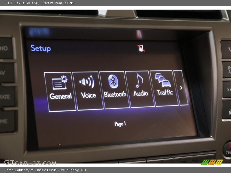 Starfire Pearl / Ecru 2018 Lexus GX 460