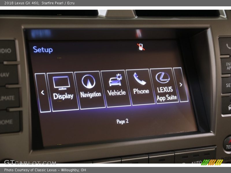 Starfire Pearl / Ecru 2018 Lexus GX 460