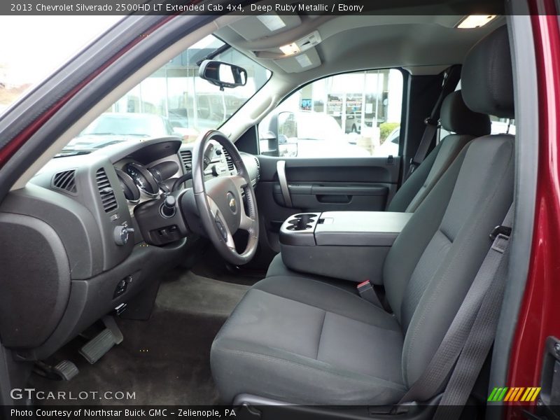 Deep Ruby Metallic / Ebony 2013 Chevrolet Silverado 2500HD LT Extended Cab 4x4
