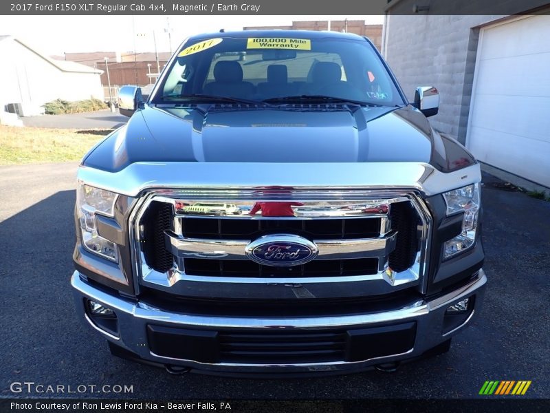 Magnetic / Earth Gray 2017 Ford F150 XLT Regular Cab 4x4