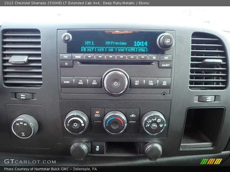Deep Ruby Metallic / Ebony 2013 Chevrolet Silverado 2500HD LT Extended Cab 4x4