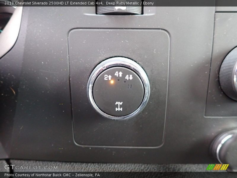 Deep Ruby Metallic / Ebony 2013 Chevrolet Silverado 2500HD LT Extended Cab 4x4