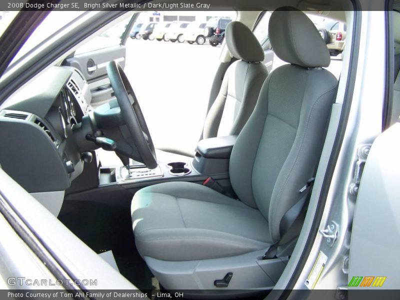 Bright Silver Metallic / Dark/Light Slate Gray 2008 Dodge Charger SE