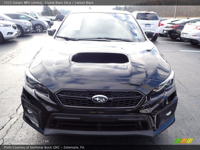 Crystal Black Silica / Carbon Black 2020 Subaru WRX Limited