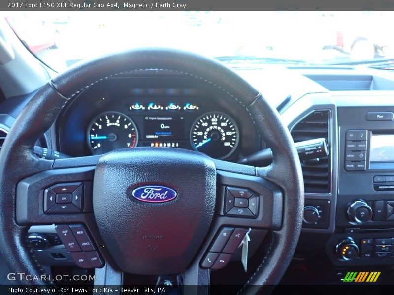 Magnetic / Earth Gray 2017 Ford F150 XLT Regular Cab 4x4