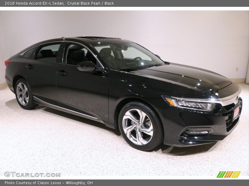 Front 3/4 View of 2018 Accord EX-L Sedan