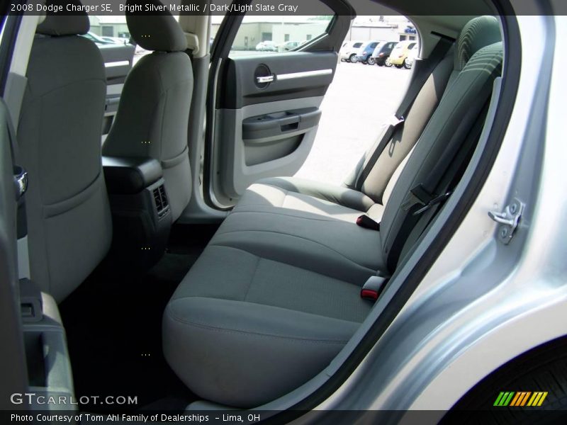 Bright Silver Metallic / Dark/Light Slate Gray 2008 Dodge Charger SE