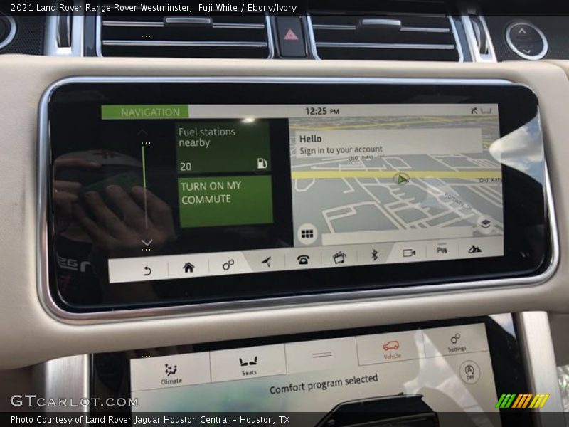 Fuji White / Ebony/Ivory 2021 Land Rover Range Rover Westminster