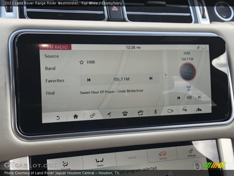 Fuji White / Ebony/Ivory 2021 Land Rover Range Rover Westminster