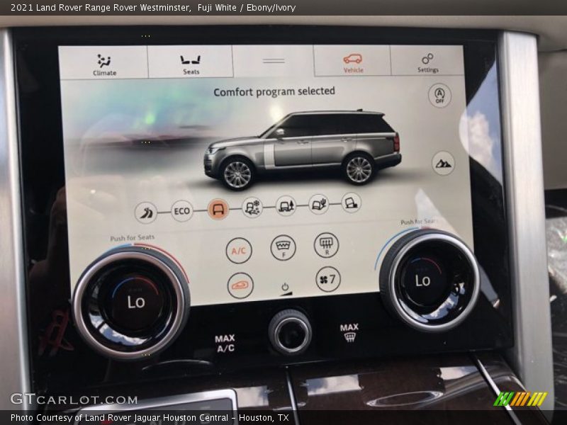 Fuji White / Ebony/Ivory 2021 Land Rover Range Rover Westminster