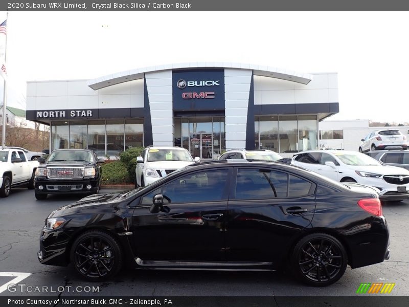 Crystal Black Silica / Carbon Black 2020 Subaru WRX Limited