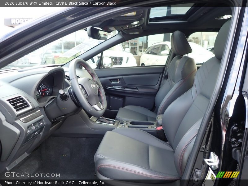  2020 WRX Limited Carbon Black Interior