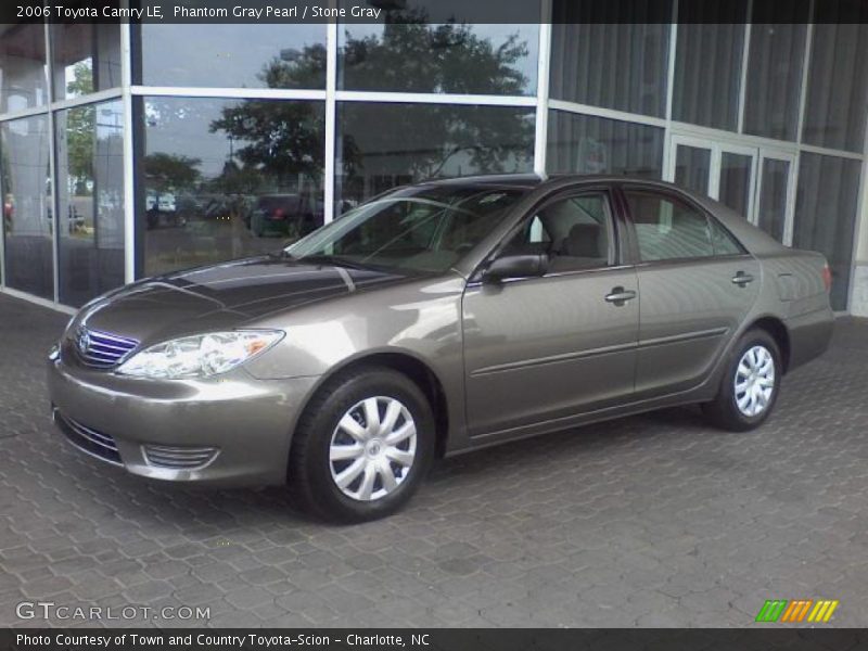 Phantom Gray Pearl / Stone Gray 2006 Toyota Camry LE