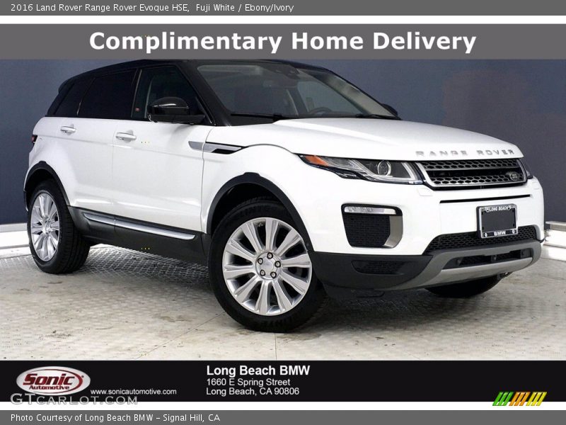 Fuji White / Ebony/Ivory 2016 Land Rover Range Rover Evoque HSE
