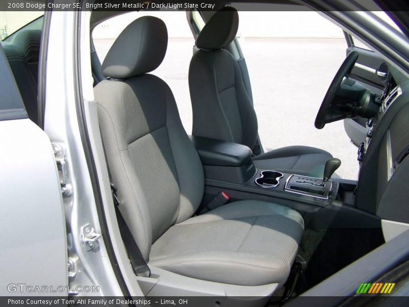Bright Silver Metallic / Dark/Light Slate Gray 2008 Dodge Charger SE