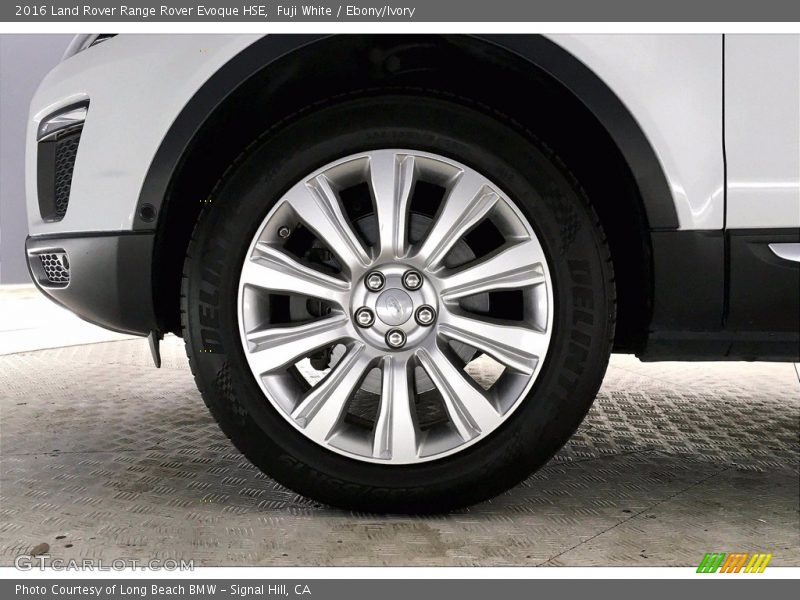 Fuji White / Ebony/Ivory 2016 Land Rover Range Rover Evoque HSE