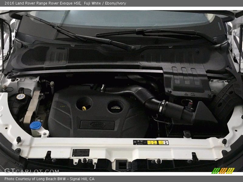 Fuji White / Ebony/Ivory 2016 Land Rover Range Rover Evoque HSE