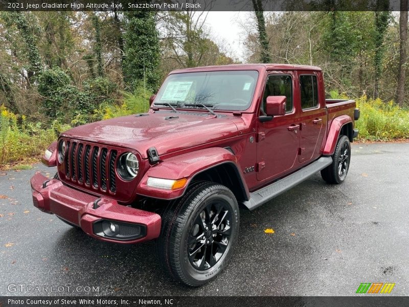 Snazzberry Pearl / Black 2021 Jeep Gladiator High Altitude 4x4