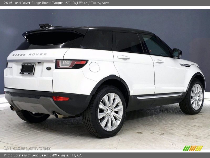 Fuji White / Ebony/Ivory 2016 Land Rover Range Rover Evoque HSE