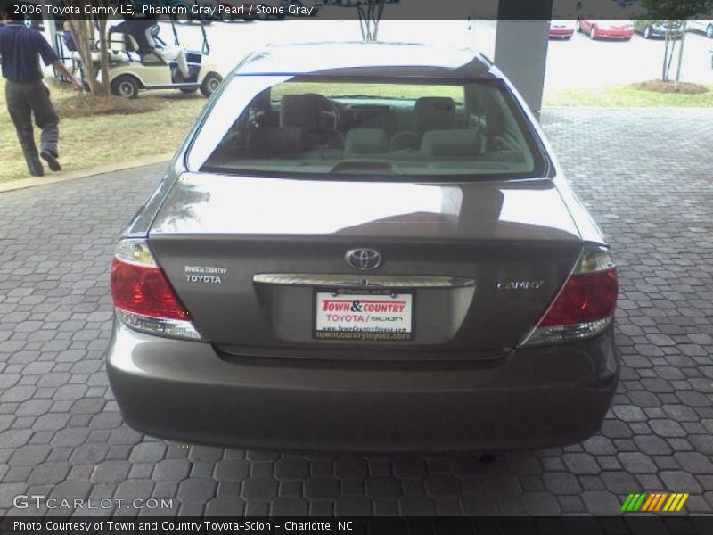 Phantom Gray Pearl / Stone Gray 2006 Toyota Camry LE