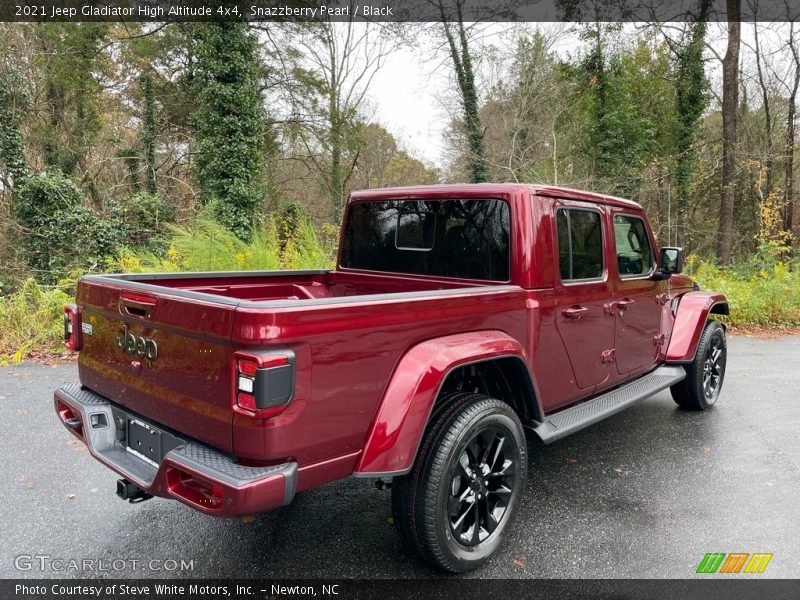 Snazzberry Pearl / Black 2021 Jeep Gladiator High Altitude 4x4