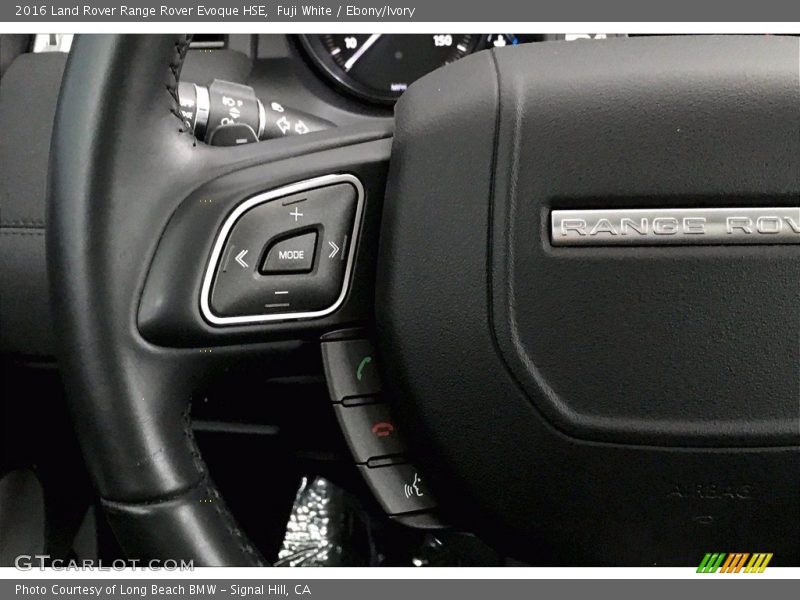 Fuji White / Ebony/Ivory 2016 Land Rover Range Rover Evoque HSE